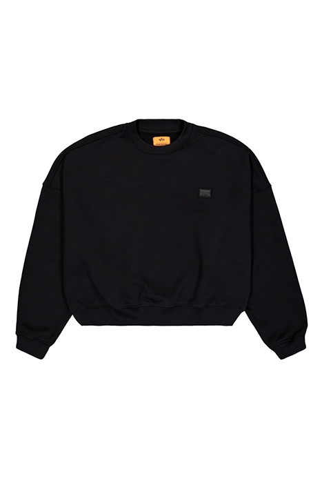 ALPHA ESSENTIALS RL SWEATER BLACK 3