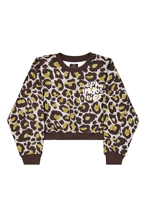 LOGO SWEATER CAMO OLIVE LEO CAMO 3