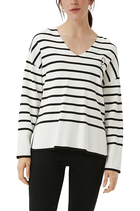 COMMA PULLOVER GREY/BLACK 1