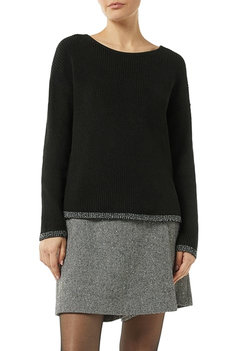 COMMA PULLOVER BLACK 1