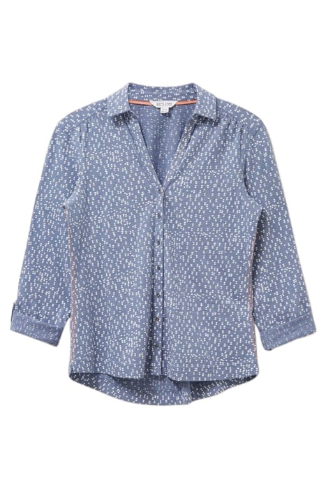 ANNIE JERSEY SHIRT GREY PRINT 3