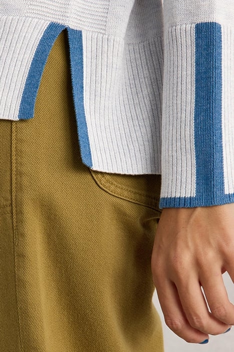 OLIVE JUMPER LIGHT GREY 4