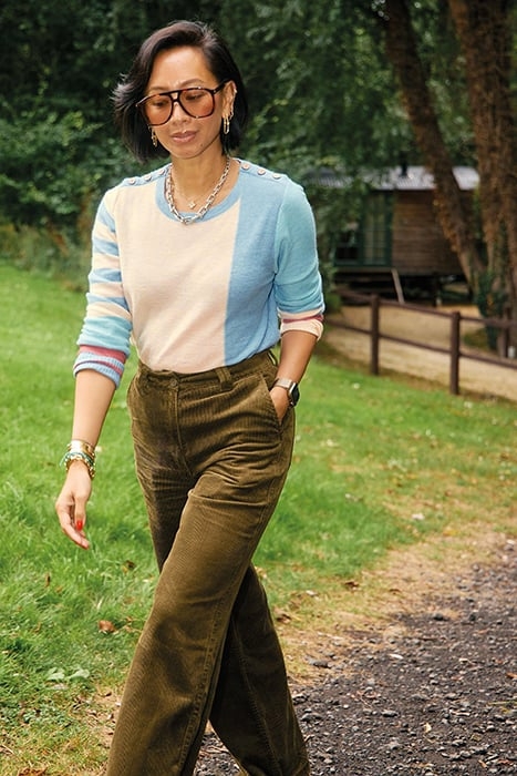 EMMA COLOURBLOCK JUMPER BLUE MULTI 7