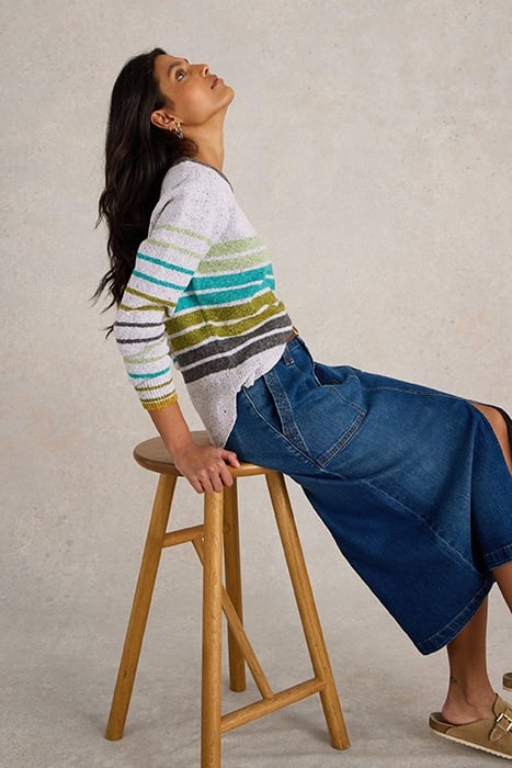 TALIA NEP JUMPER NATURAL MULTI 4