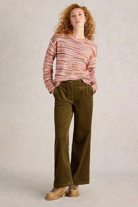 ROSIE SPACE DYE JUMPER PINK MULTI 1