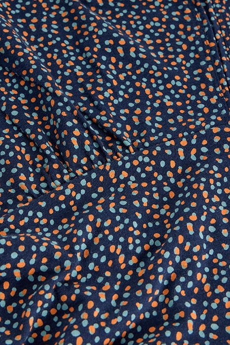 MEGAN JERSEY MIDI DRESS NAVY PRINT 6