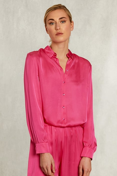 FUSHIA VISCOSE BLOUSE WITH BUTTONS PINK 1