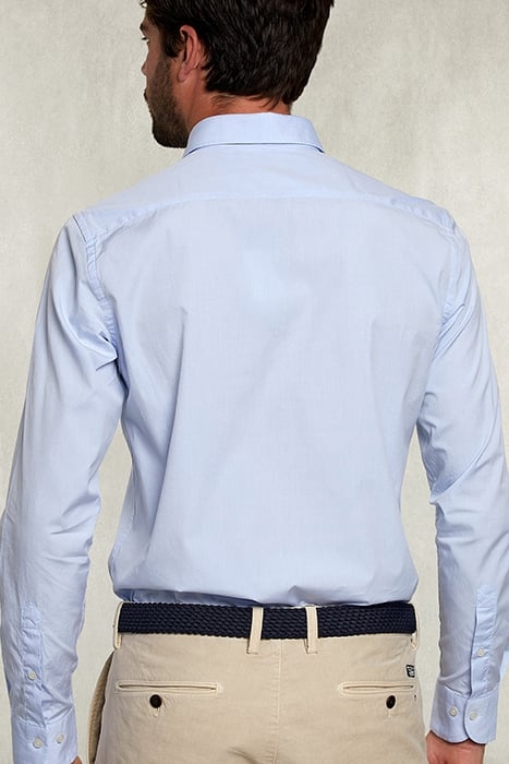 CUSTOM FIT SHIRT BLUE BLUE 2