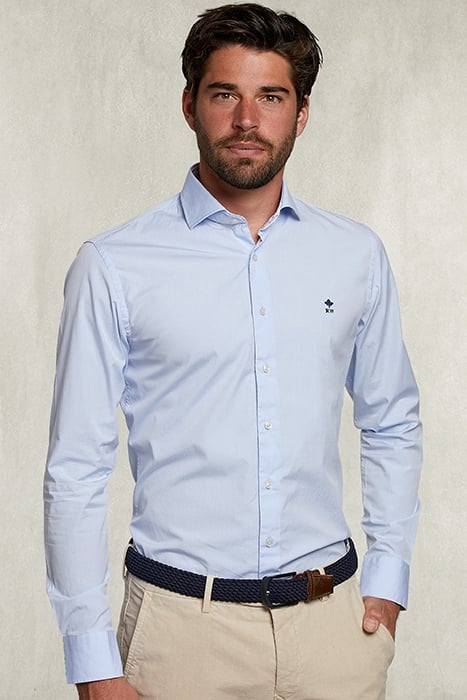 CUSTOM FIT SHIRT BLUE BLUE 1