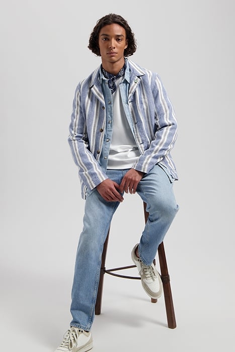 DS_HARLAN RAILWAY JACKET BLUE CHAMBRAY BLUE CHAMBRAY 4