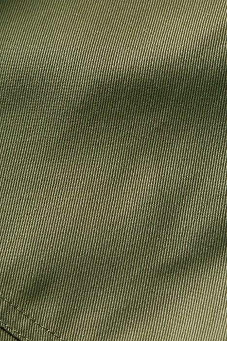 GIRLS PAPER BAG CARGO PANTS IN CLEAN TWILL ARMY 3