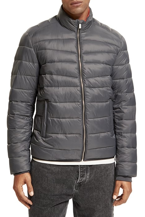 SHORT PUFFER JACKET MOON DUST 1