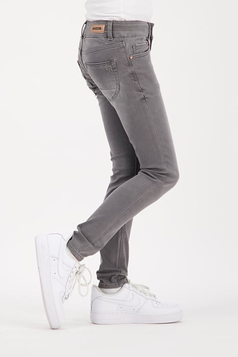 GIRLS ADELAIDE JEANS LIGHT GREY STONE 7