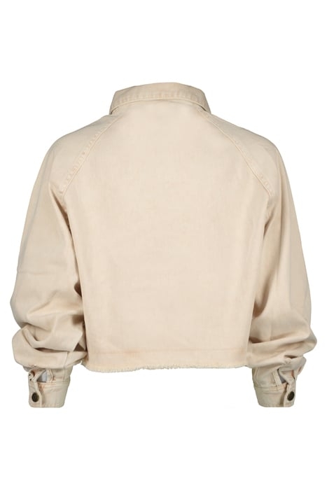 GIRLS VIRGINIA DENIM JACKET DUSTY SAND 4