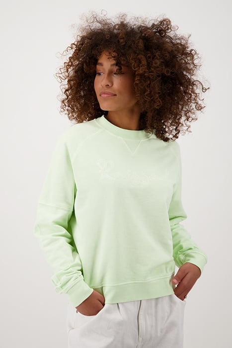 NARIS SWEATER FADED LIME 1