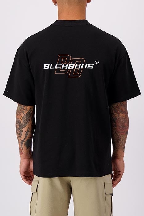 INITIALS TEE BLACK 2