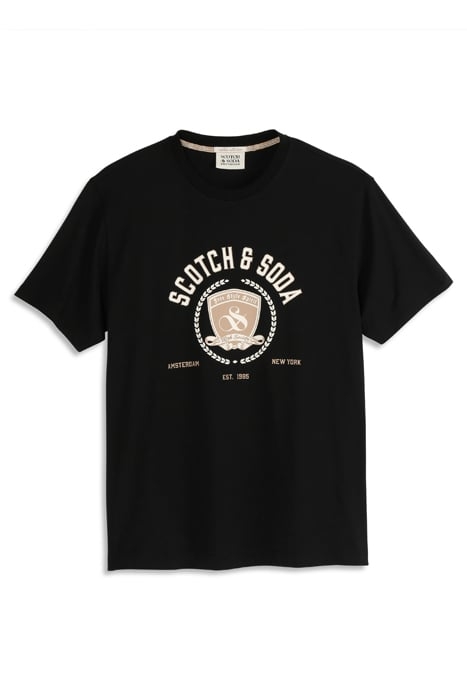 RELAXED FIT SS GRAPHIC TEE BLACK 1