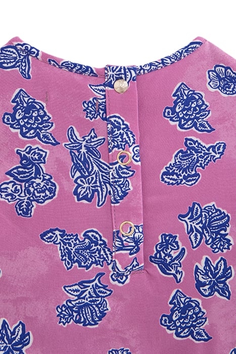 BABY GIRLS’ MAUVE TOP AND NAVY TROUSERS OUTFIT 7