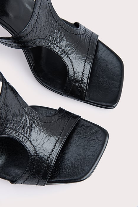 NADIA BLACK GLOSS LEATHER BLACK 4