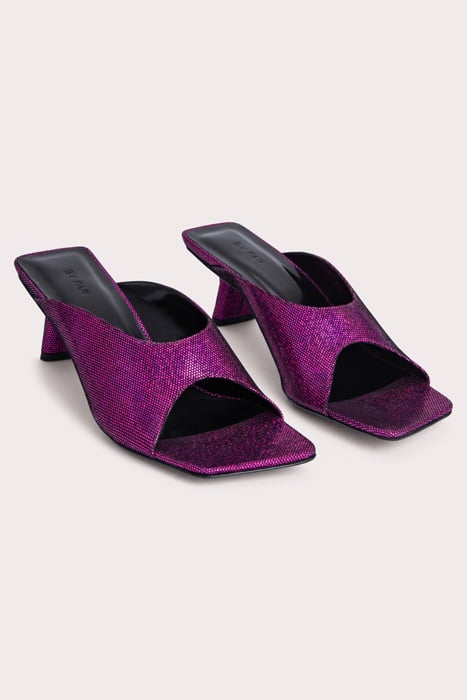 HUSTON FUCHSIA DISCO DOT LEATHER FUCHSIA 3