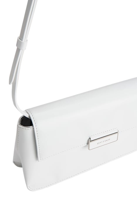 TILDA POCHETTE WHITE SEMI PATENT LEATHER WHITE 3