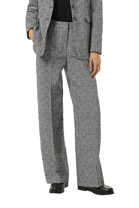 COMMA PANTS GREY/BLACK 1