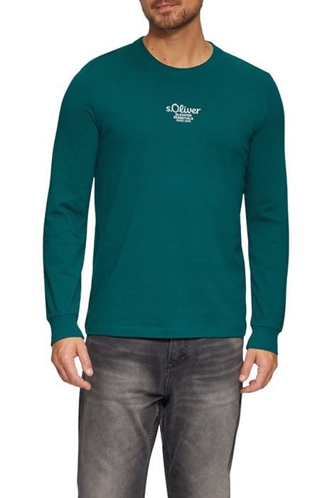 S.OLIVER T-SHIRTS BLUE GREEN 1