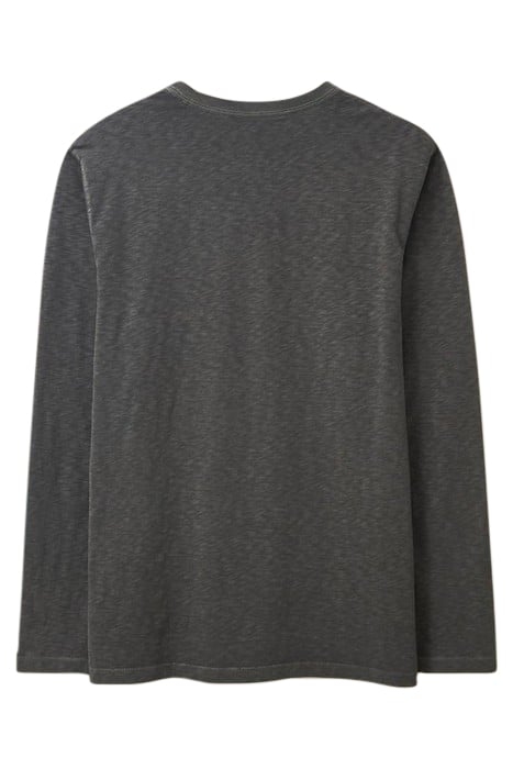 LONG SLEEVE ABERSOCH TEE WASHED BLACK 3