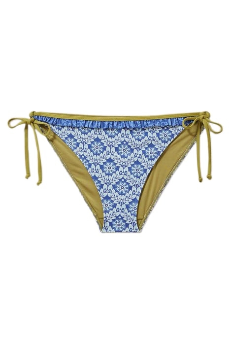 BETH TIE SIDE BIKINI BOTTOM BLUE MULTI 1