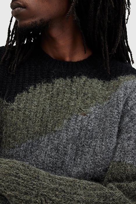 SUR CREW GREEN/BLACK 8