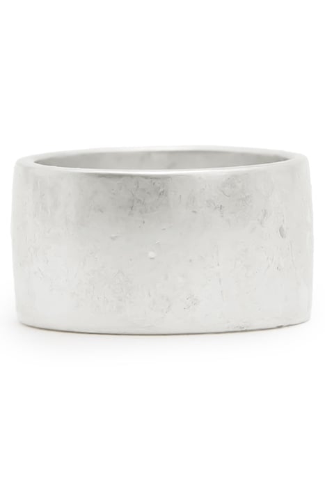 HUNTON CHUNKY RING WARM SILVER 6