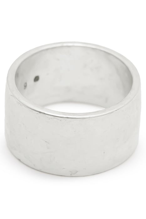 HUNTON CHUNKY RING WARM SILVER 4