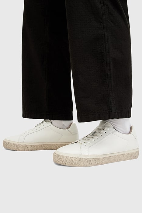 KLOP LTHR LOW TOP WHITE 2