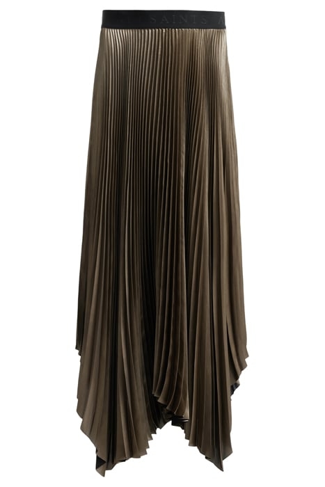 PHIA METALLIC SKIRT METALLIC GOLD 4