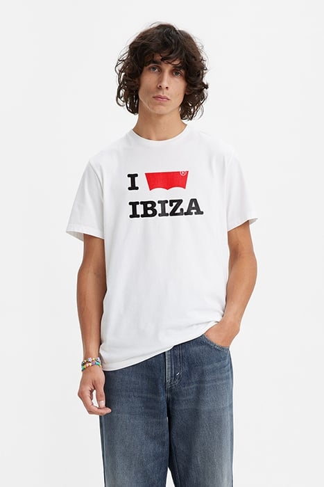 DESTINATION TEE LEVI IBIZA WHITE GRAPHI 1