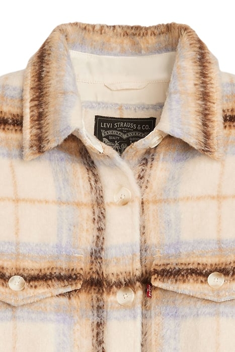 LOLA SHACKET MAJORIE PLAID SUNNY CREAM P 6