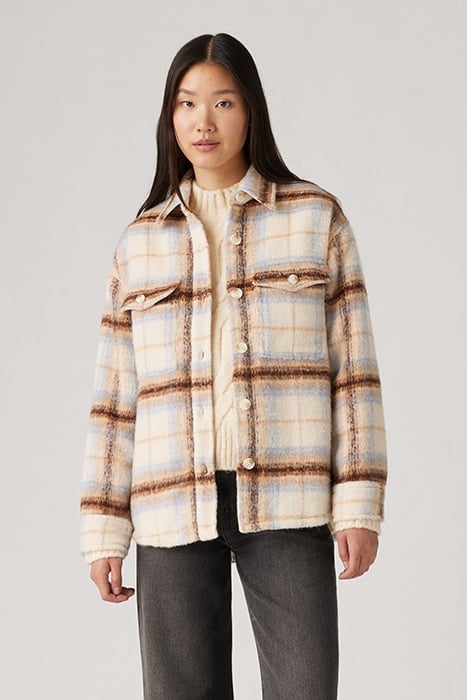 LOLA SHACKET MAJORIE PLAID SUNNY CREAM P 1