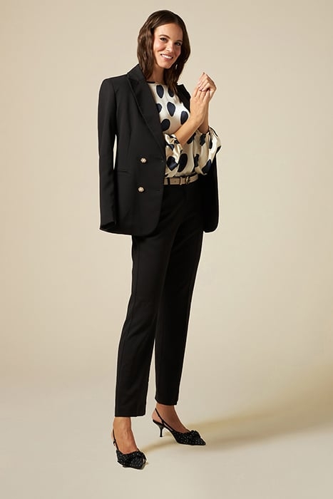 BLAZER WITH JEWEL BUTTONS BLACK 4