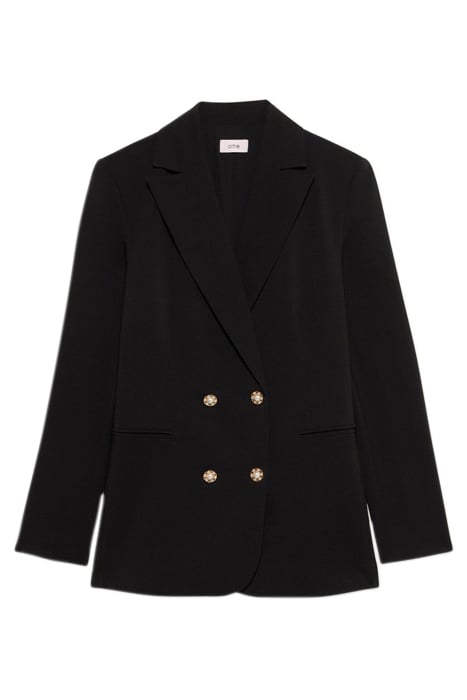 BLAZER WITH JEWEL BUTTONS BLACK 3