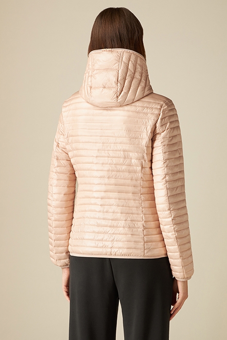 LIGHTWEIGHT DOWN JACKET WITH STRIPED LINING NATURAL 2