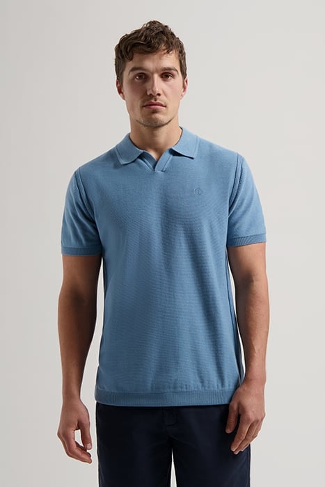 DS_MERCURY SHORT SLEEVE POLO PROVINCIAL BLUE 1
