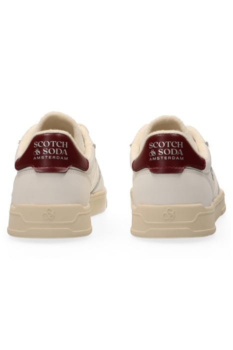 NIXIE WHITE-BORDEAUX 4