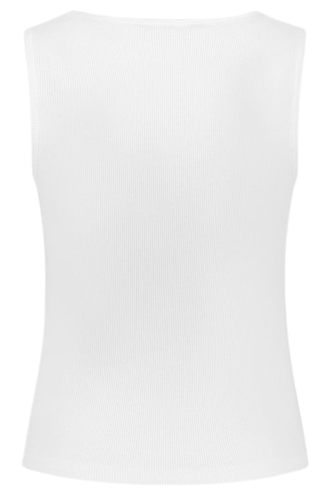 RIB SINGLET STAR WHITE 2