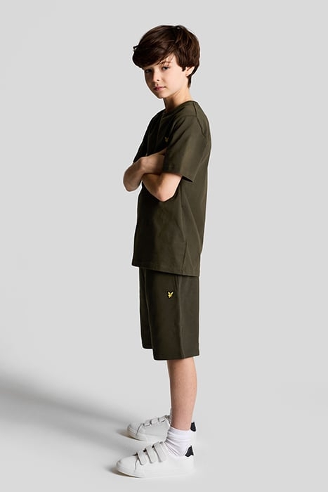SWEAT SHORT OLIVE 3