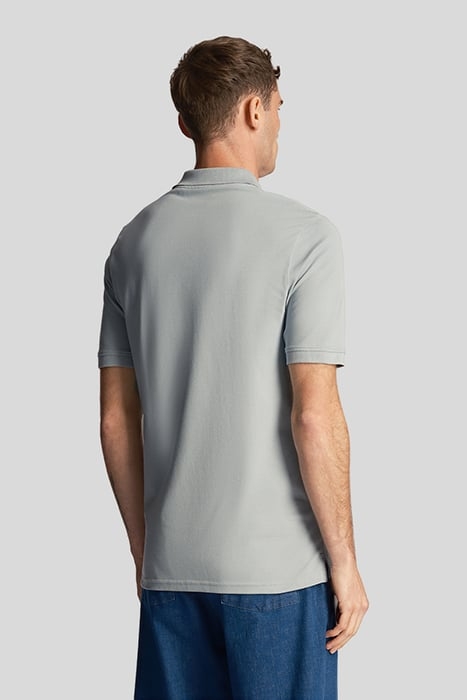 PLAIN POLO SHIRT SLATE BLUE 2