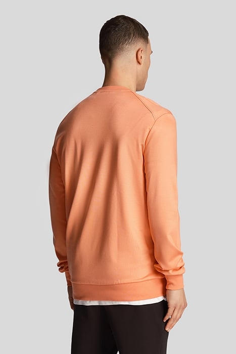 CREW NECK FLY FLEECE COURSE CORAL 2