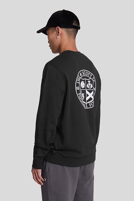 FOOTBALL FOR ALL GRAPHIC SWEATSHIRT JET BLACK 2