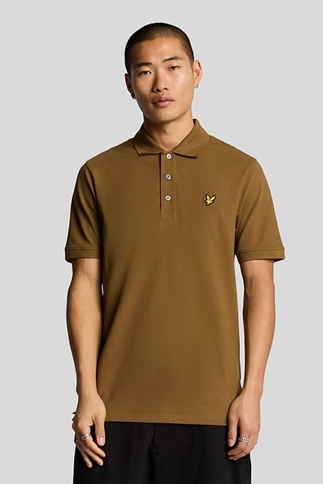 PLAIN POLO SHIRT WILD NETTLE 1