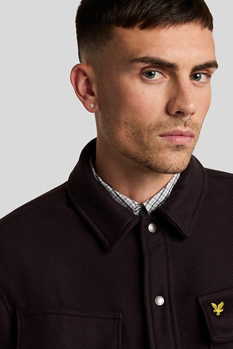 BRUSHED OVERSHIRT SEDIMENT 5