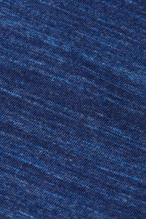 BOXY FIT TIE FRONT MARL T-SHIRT STARNIGHT BLUE 7